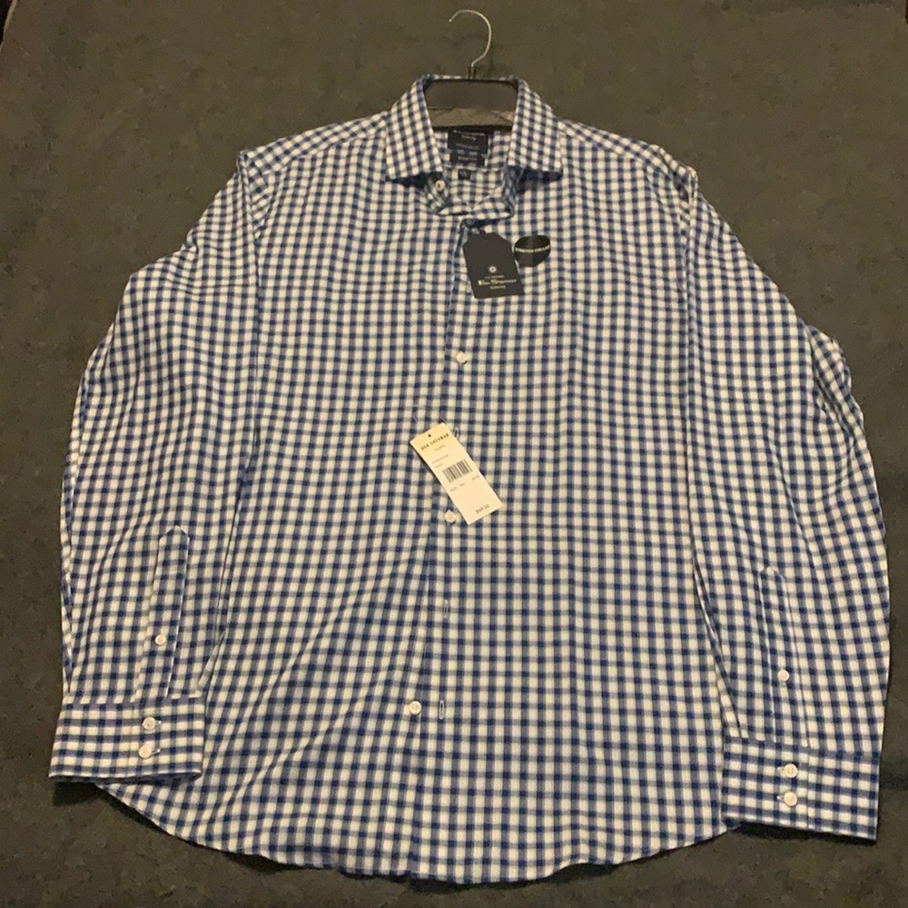 Ben Sherman Men’s Tailored Slim Fit Dress Shirt